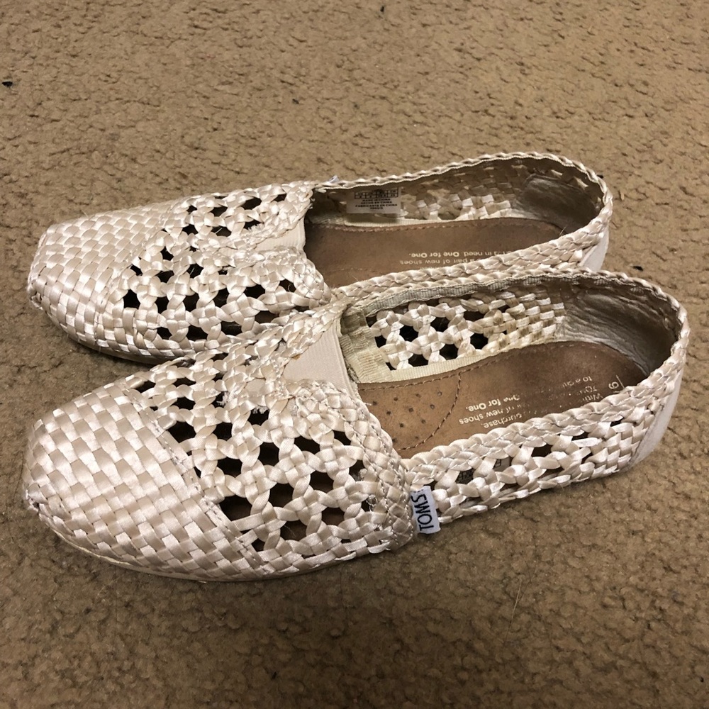 TOMS Espadrilles Ivory Shoes